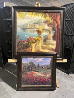 Two Exquisite Reproduction Framed Prints