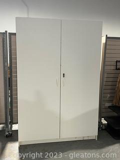 Tall 2-Door Storage Cabinet