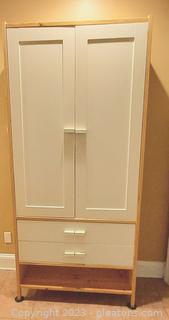 Very Nice 2 Drawer Storage Cabinet (contents not included)