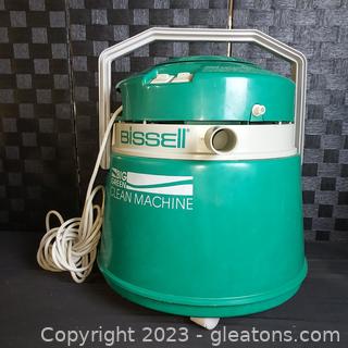 Bissell Big Green Clean Machine with Attachments and user’s Guide