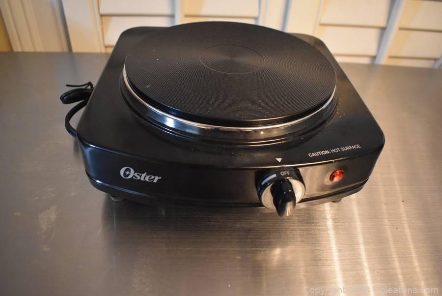 Oster Single Hot Plate Presto Fry Daddy Auction Gleaton s Metro Atlanta Auction Company Estate Sale Business Marketplace