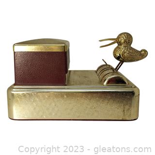 Patented 1951 Metal Cigarette Dispenser Box 