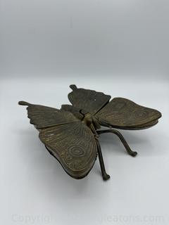 Vintage Italian Butterfly Ashtray 