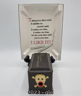 2 Novelty Smoking Pieces 