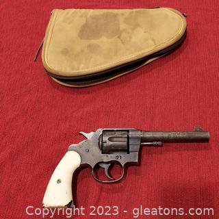 1917 Colt DA 45 Army Issue Revolver 