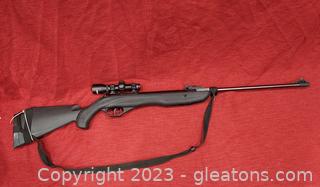 Crosman Phantom Model CS1K88BV. 177 Caliber (4.5mm) Pellet Gun with Tasco Bantam Scope 