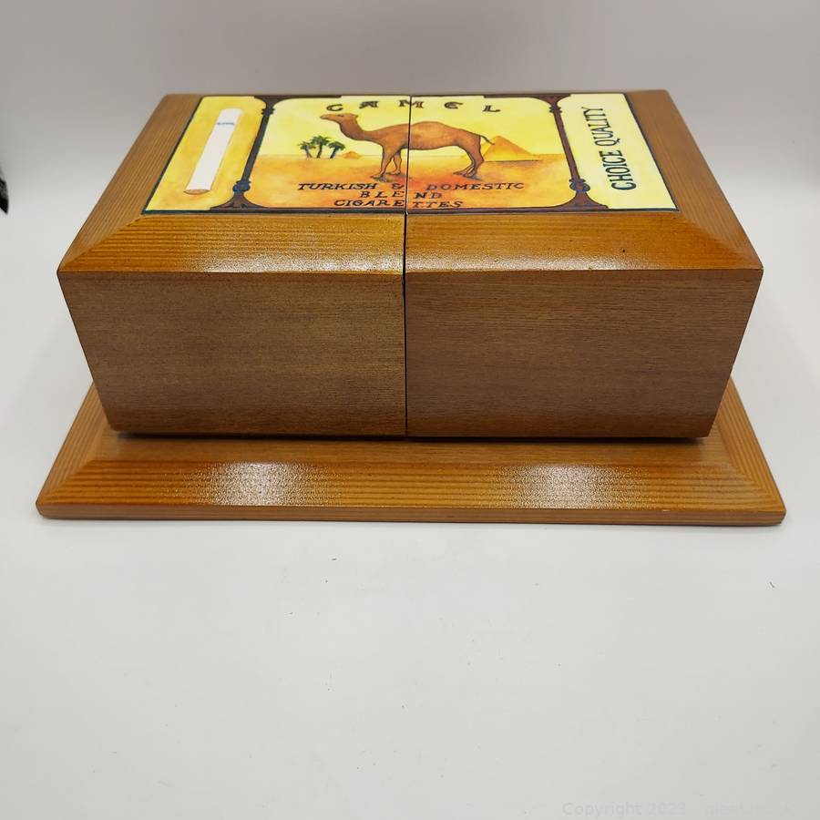 1998 Camel Turkish Domestic Blend Cigarette Jewelry Box Auction