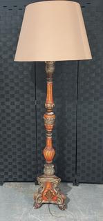 Lovely Venetian Style Floor Lamp-Has to be rewired