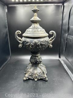 Vintage Cast Trophy/Footed Decor 
