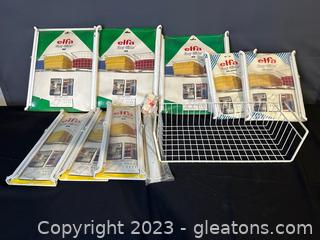 ELFA Organizing System, Some Pieces Still in Packaging 