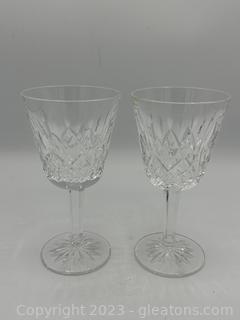Lismore Waterford Claret Glasses