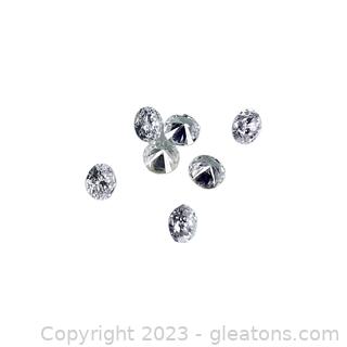 Genuine Round Diamonds .42cts