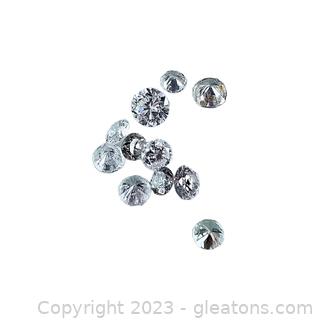 Genuine Round Diamonds .45cts