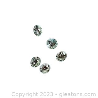Genuine Round Diamonds .26cts