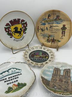 Souvenir Decorative Plate Lot 