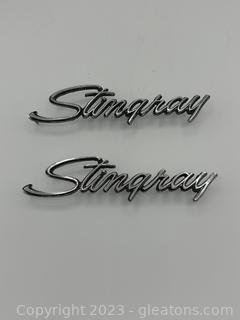 Stingray Side Emblems for Corvette 1969-1973 