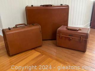 Vintage Samsonite Luggage 3pc. Set