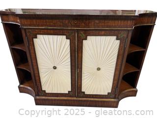 Vintage Maitland Smith Satinwood Adams Inlaid Sideboard