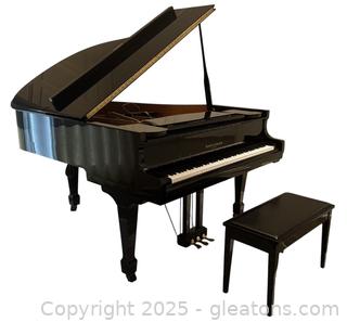 Stunning KOHLER & CAMPBELL SKG-600S (Samick) 5’9” Grand Player Piano & Bench