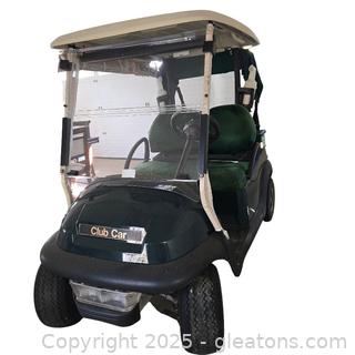 2013 Battery Powered 2 Person Golf Cart Club Car