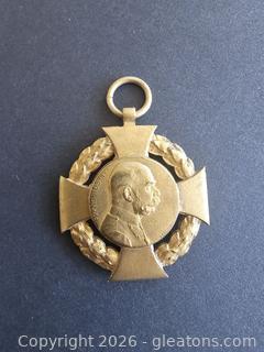Austro-Hungarian Empire 1908 Jubilee Cross, also known as the Franz Joseph Jubilee Cross