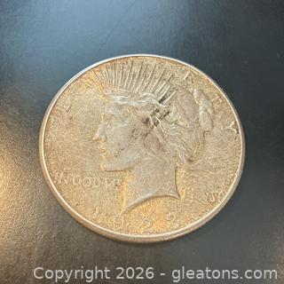 1923S Peace Dollar