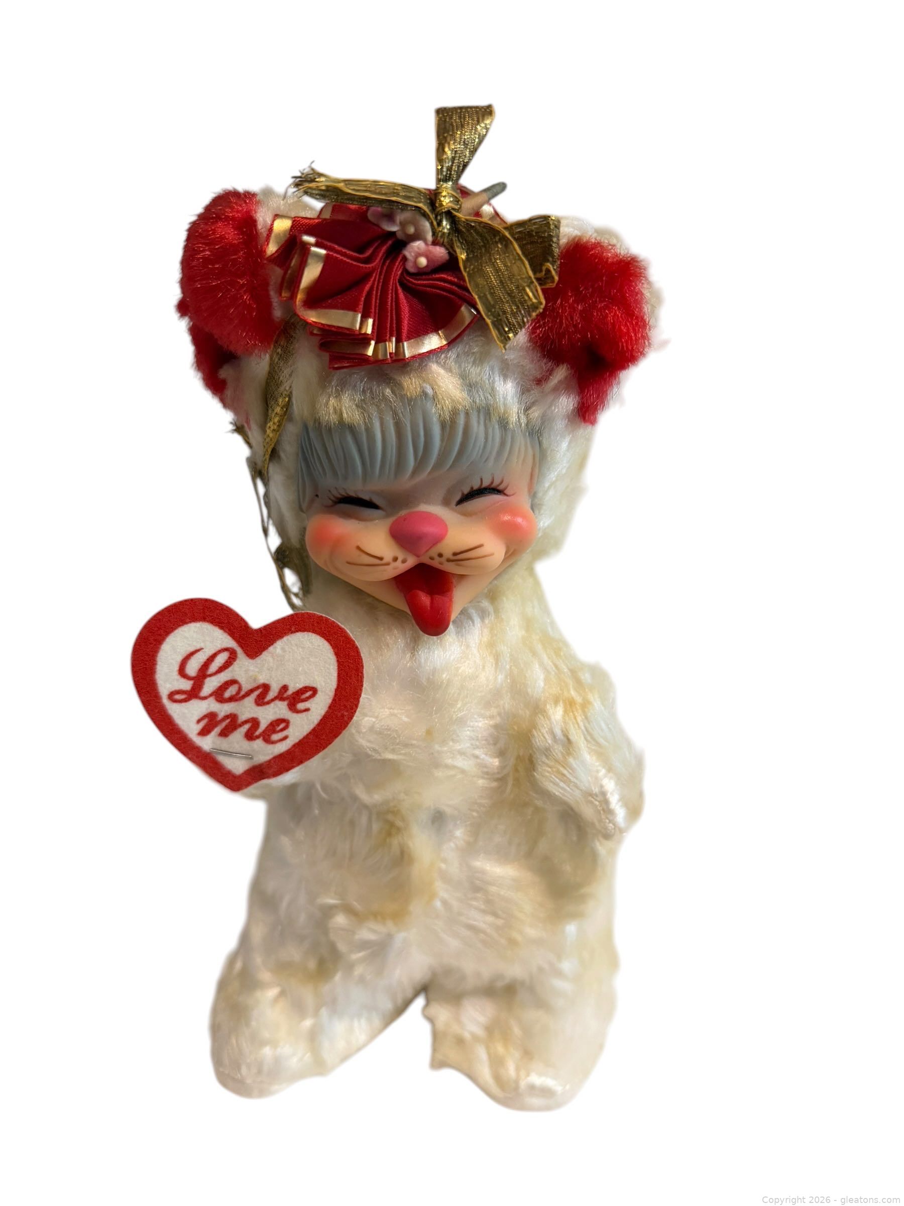 Vintage Rushton Company Plush Toy for Valentine's Day (RARE FIND
