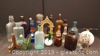 Antique and Vintage Glass Lot