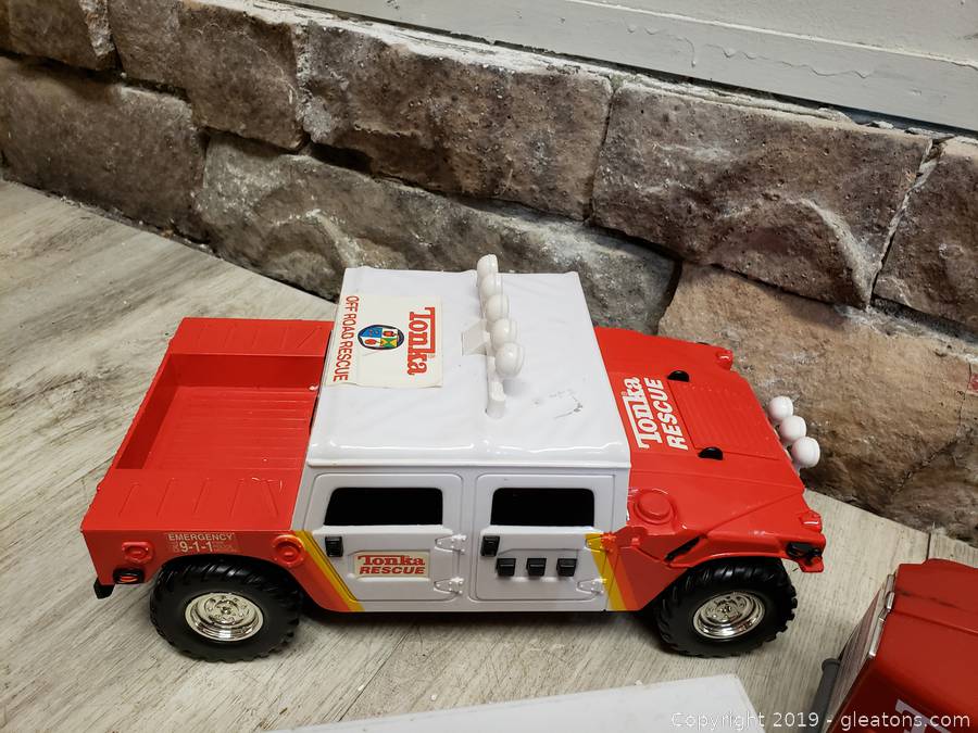 Tonka fire best sale rescue hummer