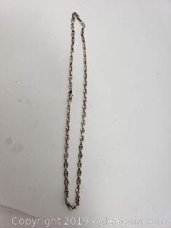 23g. Of Sterling Chain Necklace