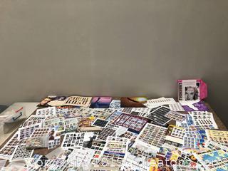 Huge Collection Of United States Postal Stamps, Hollywood Legends, Disney many Desirable For Any Collection