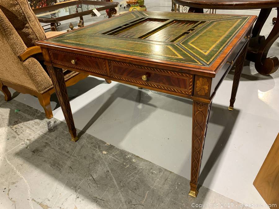 maitland smith game table for sale