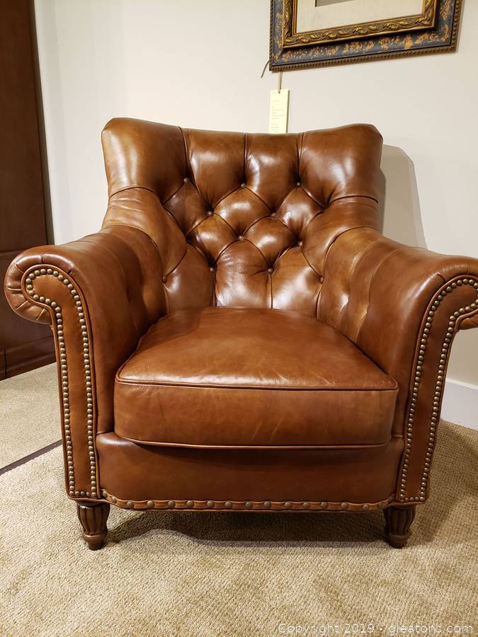 Bradington Young Kirby Classic Tufted Reading Chair, Sprintz Furniture