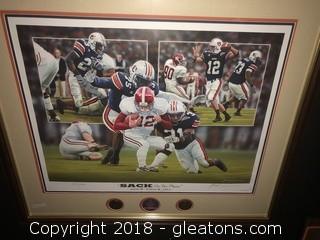 Gleaton's, Metro Atlanta Auction Company, Estate Sale & Business  Marketplace - Auction: AUBURN TIGERS MEMORABILIA ESTATE COLLECTION - WAR  EAGLE - AUCTION ENDS MONDAY FEBUARY 12TH 8 PM ITEM: Takeo Spikes &