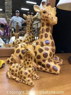 Cookie Jars, Stephanie Stouffer, Girraffe Auction | Gleaton's