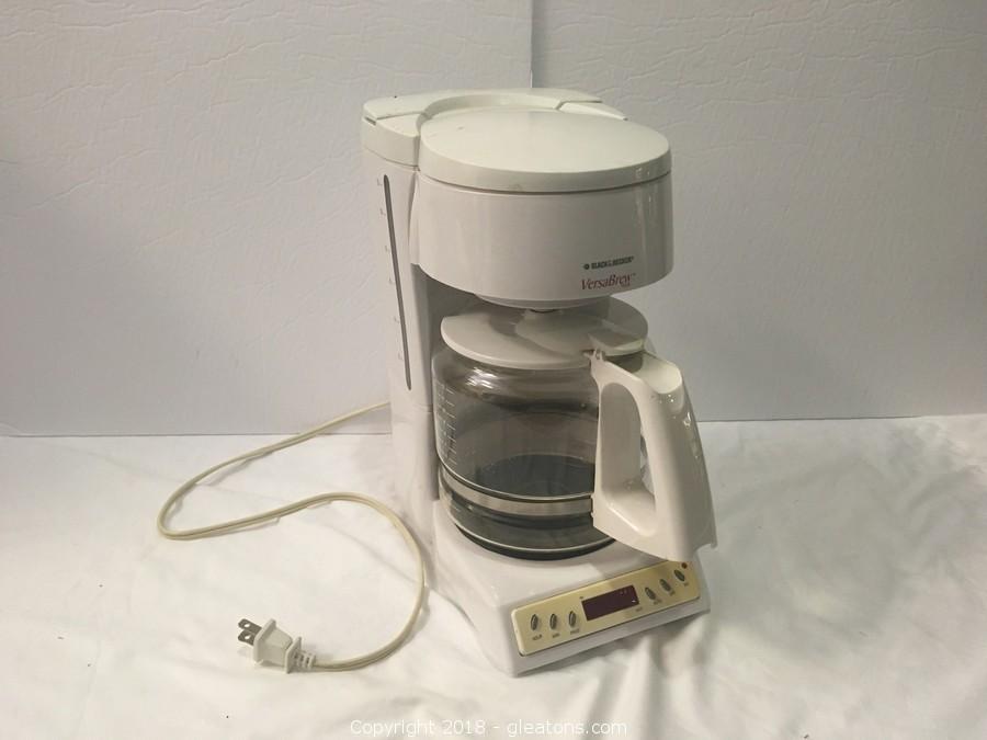 Vintage Black & Decker Spacemaker Auto Shut-off 10 Cups Coffee Maker Model  Dc850b Working Rare 