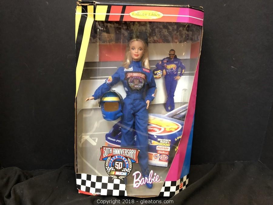 50th anniversary nascar barbie worth