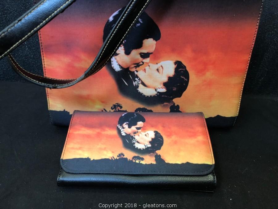 Gone With the Wind Book Cover Faux Leather Purse Handbag - Etsy