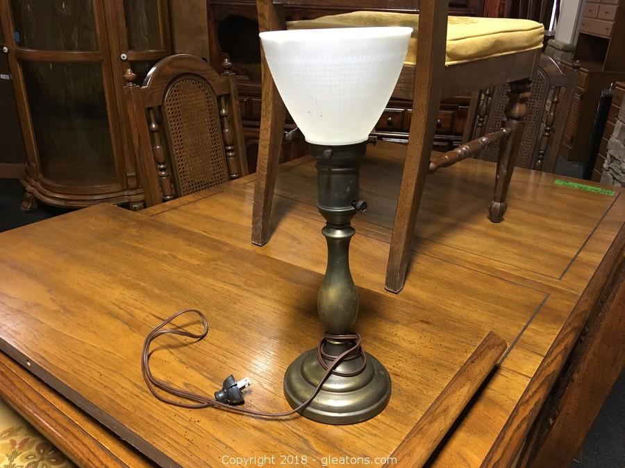 upright table lamp
