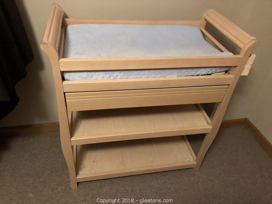 maple changing table