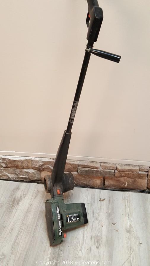 Sold at Auction: BLACK+DECKER EDGER