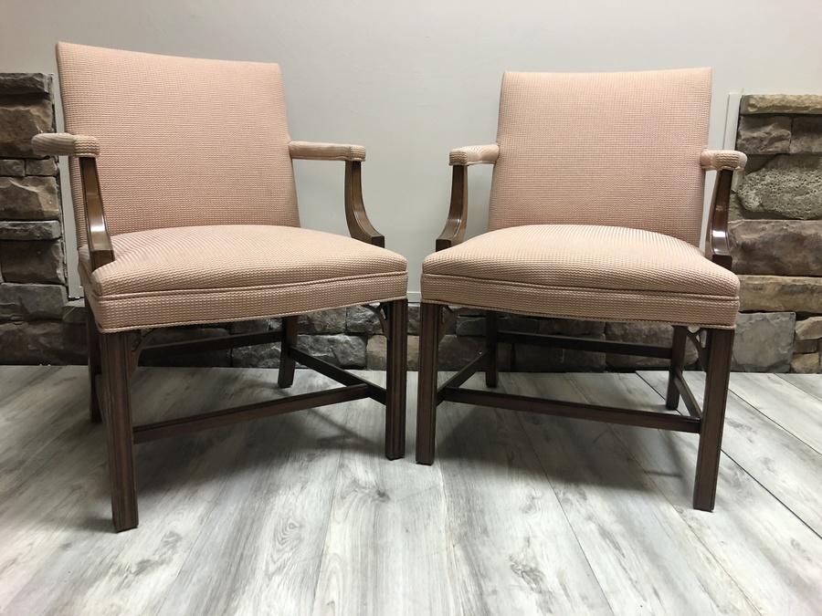 Gleaton S Metro Atlanta Auction Company Estate Sale Business Marketplace Auction Upscale Accent Chairs Patio Furniture Office Furniture From Coca Cola Item Pair South Wood Chairs Made In Hickory N C