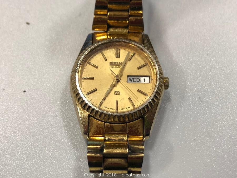 Gleaton's, Metro Atlanta Auction Company, Estate Sale \u0026 Business  Marketplace - Auction: Vintage Marvel Comic Books ITEM: Seiko 2A23-0300  Wrist Watch