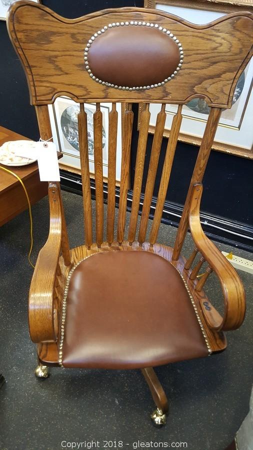 High Back Wood Office Chair  : Ergonomic High Back Swivel Ribbed Pu Leather Office Chair Modern, Blackby Homedotdot.