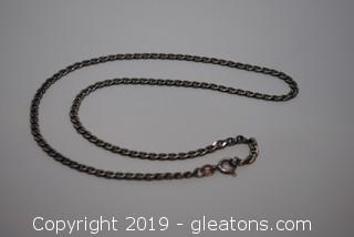 Silver Chain Necklace 