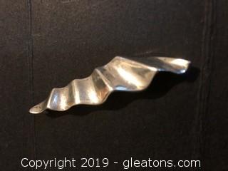Vintage Sterling Signed Tiffany and Co Brooch