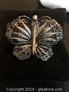 Victorian Filagree Butterfly B