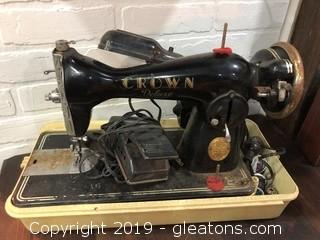 Crown Delux Sewing Machine