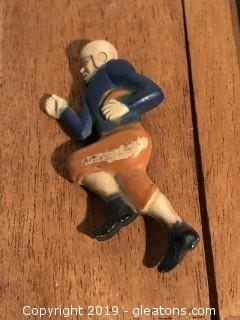 Antique Celluloid Football Pin