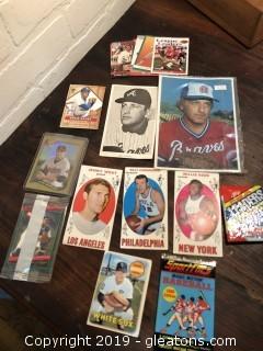 Lot of Misc Baseball and Football Cards